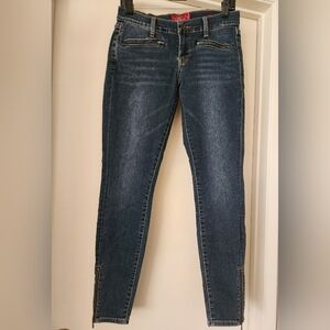 Lucky Brand Charlie Super Skinny Jeans Blue Size 6/28 Low Rise Stretch Slim‎